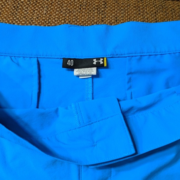 Under armour bent grass golf shorts. Mens sz 40 - Picture 3 of 3